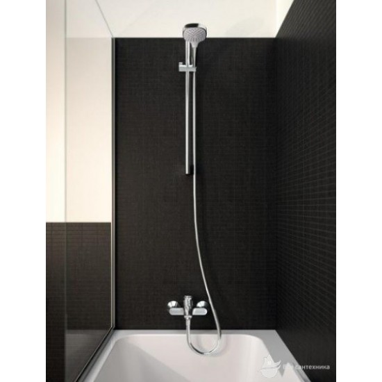 Душевой набор Hansgrohe Croma Select E Vario 0,65м белый/хром (26586400)