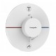 Термостат прихованого монтажу на 2 споживача Hansgrohe ShowerSelect Comfort S Matt White, білий матовий (15554700) Термостат прихованого монтажу на 2 споживача Hansgrohe ShowerSelect Comfort S Matt White, білий матовий (15554700)