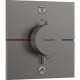 Термостат скрытого монтажа Hansgrohe ShowerSelect Comfort E на 2 функции, шлифованный черный хром + скрытая часть для смесителя Hansgrohe IBOX universal 2.0 (15572340+01500180) Термостат скрытого монтажа Hansgrohe ShowerSelect Comfort E на 2 функции, шлифованный черный хром + скрытая часть для смесителя Hansgrohe IBOX universal 2.0 (15572340+01500180)
