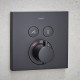 Термостатичний змішувач Hansgrohe ShowerSelect Matt Black (15763670)