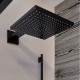 Верхній душ з тримачем Hansgrohe RAINDANCE E 300 1jet, колір матовий чорний (26238670)