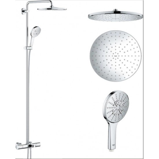 Душова система з термостатом для ванни Grohe RAINSHOWER Smartactive 310 (26657000)