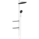 Душова система hansgrohe Rainfinity Showerpipe 360 1jet, матовий білий (26842700)