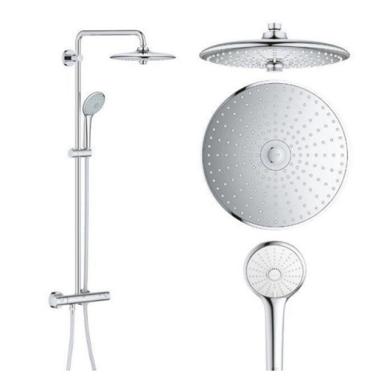 Душова система з термостатом GROHE Euphoria System 260 (27296002)