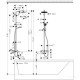 Душова система Hansgrohe Crometta S 240 1jet Showerpipe для ванни