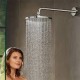 Верхний душ Hansgrohe RAINDANCE S 240 1 jet powderrain с кронштейном (27607000)