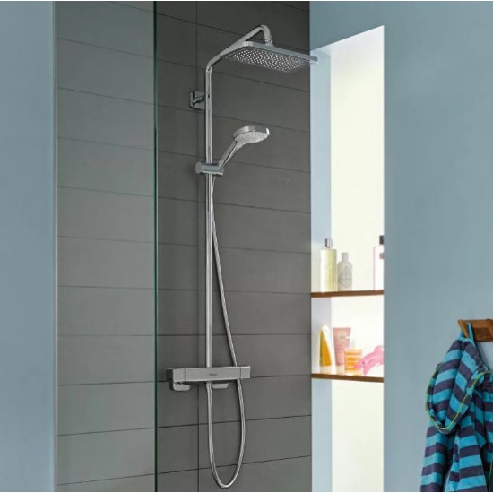 Душова система hansgrohe Croma E Showerpipe 280 з термостатом (27630000)