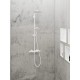 Душова система із термостатом Hansgrohe Raindance S 240 Showerpipe PowderRain 1jetP Matt White