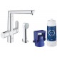 Змішувач для кухні Grohe Blue K7, одноважільний, з додатковою лійкою (31354001)