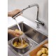 Смеситель для кухни GROHE Minta с выдвижным изливом, хром (32168000)