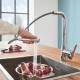 Смеситель кухонный Grohe Zedra с выдвижной воронкой, хром (32553002)