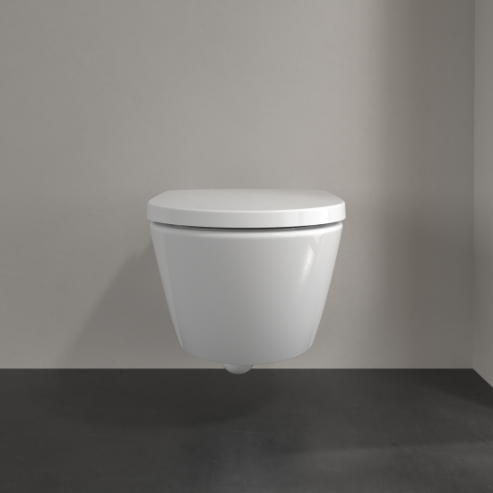 Унитаз подвесной Villeroy&Boch Subway TwistFlush 3.0 c сидением SoftClose, альпийский белый (4670T001)