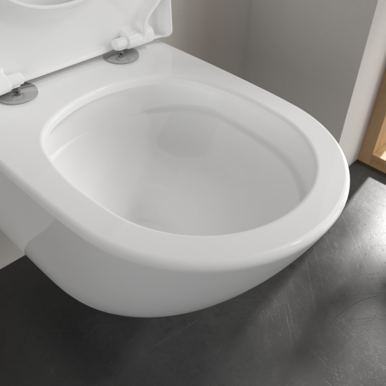 Унітаз підвісний Villeroy&Boch Subway TwistFlush 3.0 з сидінням SoftClose, альпійський білий (4670T001)