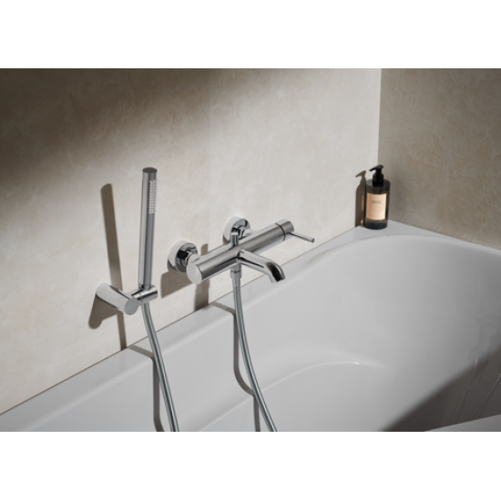 Змішувач для ванни з ручним душем KFA Armatura MOZA, хром (5034-520-00)