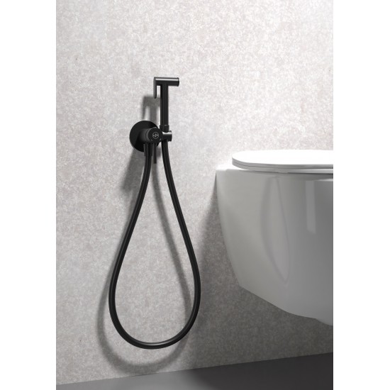 Гигиенический душ KFA Armatura Moza Black, черный матовый (5039-512-81)