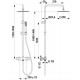 Душова система з термостатом KFA Armatura Logon (5746-910-00)