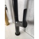 Змішувач для кухні KFA ARMATURA DUERO DESIGN BLACK з висувним виливом, чорний (6623-220-81)
