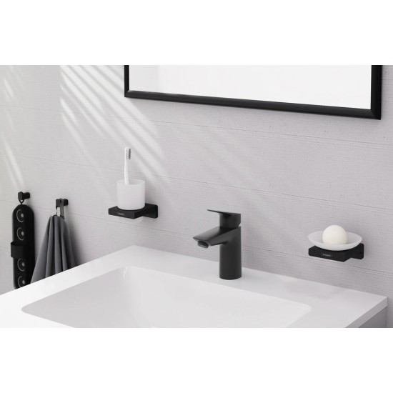 Змішувач для раковини HANSGROHE Logis 100 Matt Black