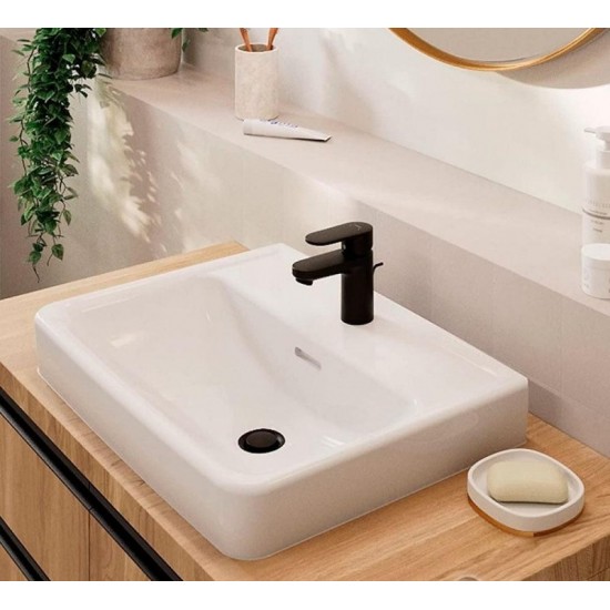 Смеситель для умывальника Hansgrohe VERNIS BLEND 70, цвет черный матовый (71550670)