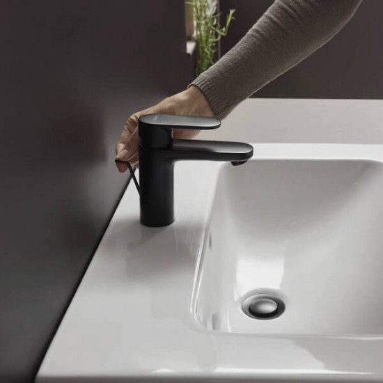 Смеситель для умывальника Hansgrohe VERNIS BLEND, черный матовый (71551670)