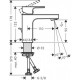 Набор смесителей для ванны 3 в 1 HANSGROHE VERNIS SHAPE (71561111)