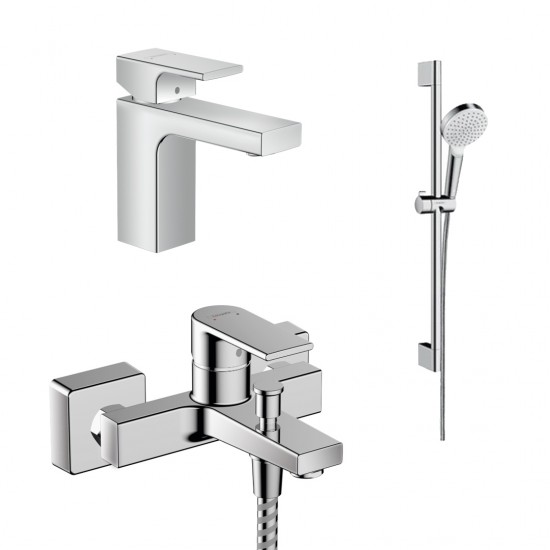 Набор смесителей для ванны 3 в 1 HANSGROHE VERNIS SHAPE (71561111)