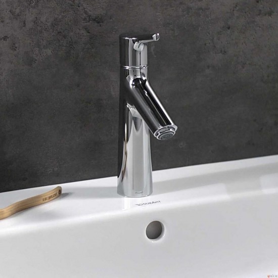 Змішувач для умивальника Hansgrohe Talis S 100 з донним клапаном