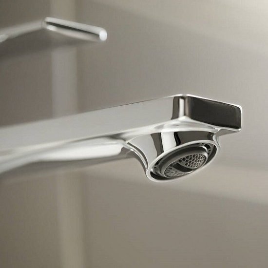 Змішувач для умивальника Hansgrohe Rebris E 240 CoolStart із д/к pop-up, Chrome (72581000)