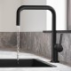 Смеситель для кухни Hansgrohe Talis M54 Eco 1jet, черный матовый (72844670)