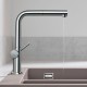 Змішувач для кухні Hansgrohe Talis M54 Eco 270, 1jet з висувним душем, хром (72845000)