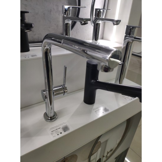 Смеситель для кухни Hansgrohe Talis M54 Eco 270, 1jet с выдвижным душем, хром (72845000)