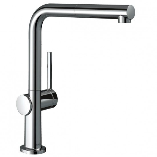 Смеситель для кухни Hansgrohe Talis M54 Eco 270, 1jet с выдвижным душем, хром (72845000)