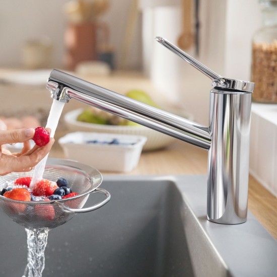 Смеситель для кухни Hansgrohe M35 CoolStart, EcoSmart, хром (74813000)