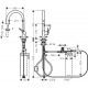 Змішувач для кухонної мийки Hansgrohe Aqittura M91 FilterSystem 210, сталь (76803800)