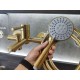Душевой набор KFA ARMATURA MOZA GOLD, золото (841-220-31) Душевой набор KFA ARMATURA MOZA GOLD, золото (841-220-31)