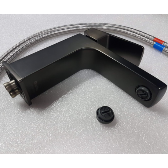Змішувач для раковини Imprese Grafiky, black nickel ZMK041807010 Змішувач для раковини Imprese Grafiky, black nickel ZMK041807010