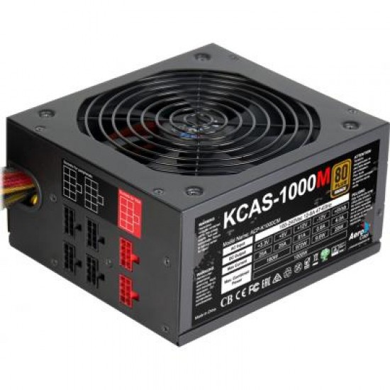 Блок питания AeroCool 1000W KCAS-1000М (ACPB-KMK0FEC.11) Блок питания AeroCool 1000W KCAS-1000М (ACPB-KMK0FEC.11)