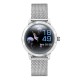 Розумний годинник Linwear LW10 Metal з пульсометром і моніторингом сну (Сріблястий)