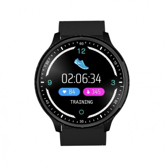 Розумні годинник Lemfo P69 з тонометром і пульсоксиметром (Чорний)