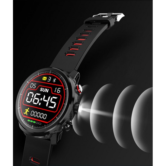 Умные часы Blaze Light со спортивными режимами и влагозащитой (Красный)