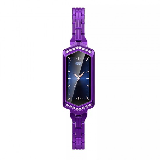 Умные часы фитнес браслет Finow B78 с цветным дисплеем и тонометром (Фиолетовый)