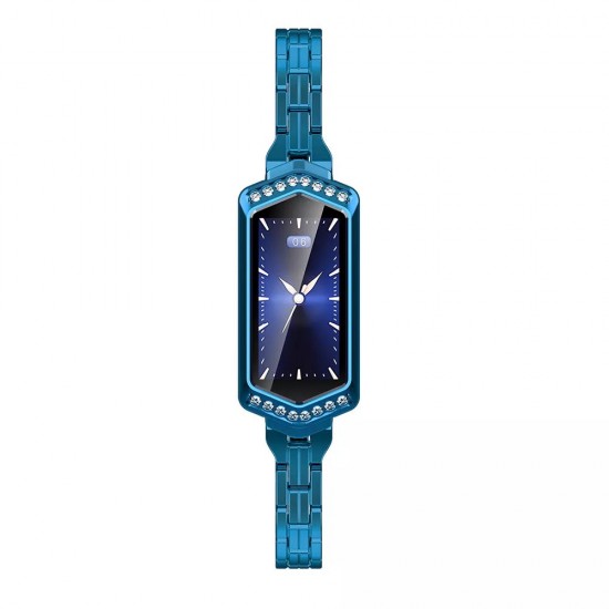 Умные часы фитнес браслет Finow B78 с цветным дисплеем и тонометром (Синий)