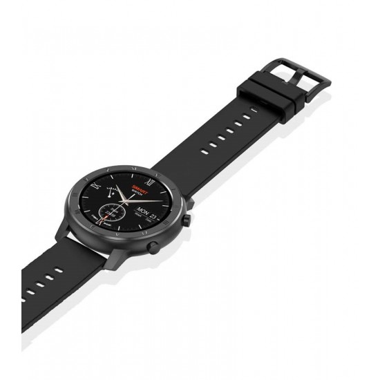Розумний годинник NO.1 DT89 Silicon з тонометром і пульсоксиметром (Чорний)