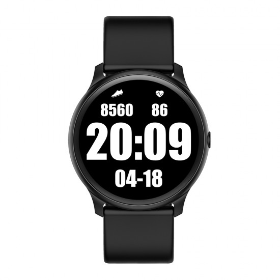 Розумні смарт годинник King Wear KW13 з AMOLED дисплеєм і вологозахист IP68 (Чорний)