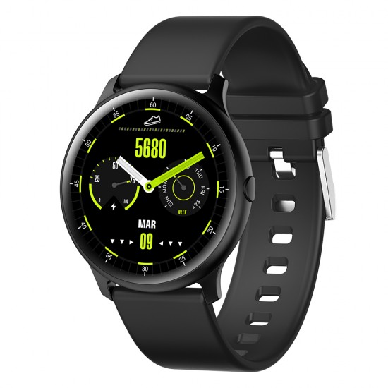 Розумні смарт годинник King Wear KW13 з AMOLED дисплеєм і вологозахист IP68 (Чорний)