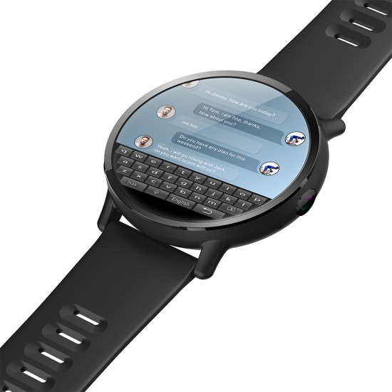 Розумний годинник Lemfo LEM X на Android 7.1 з підтримкою 4G (Чорний)