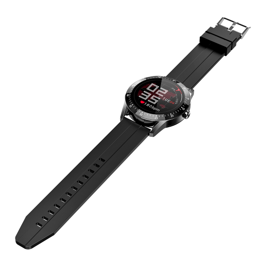 Розумний годинник Lemfo S11 з вимірюванням тиску (Чорний)