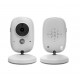 IP Camera Baby Monitor VB602 з датчиком температури (Білий)