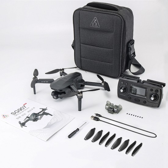 Квадрокоптер ZL SG907 Max с 4K камерой и встроенным GPS (Черный)