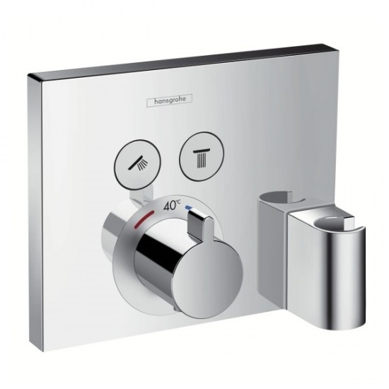 Термостат Hansgrohe ShowerSelect з тримачем на 2 споживача (15765000)